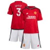 Manchester United Bailly 3 Domácí 2023-24 - Dětské Fotbalové Dresy (S/S) Manchester United Bailly 3 Domácí 2023-24 - Dětské Fotbalové Dresy (S/S)
